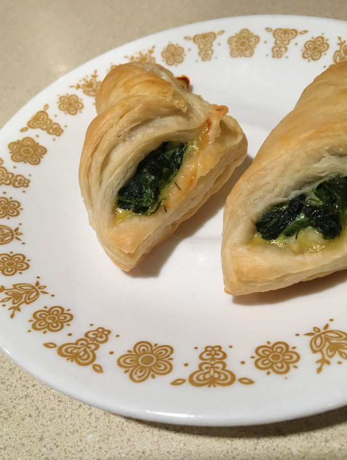 CookFiction Kronk's Spinach Puffs